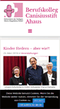 Mobile Screenshot of canisiusstift.smmp.de